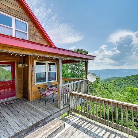 Warm And Cozy Cabin With Deck On Top Of The Blue Ridge Fancy Gap Exterior photo
